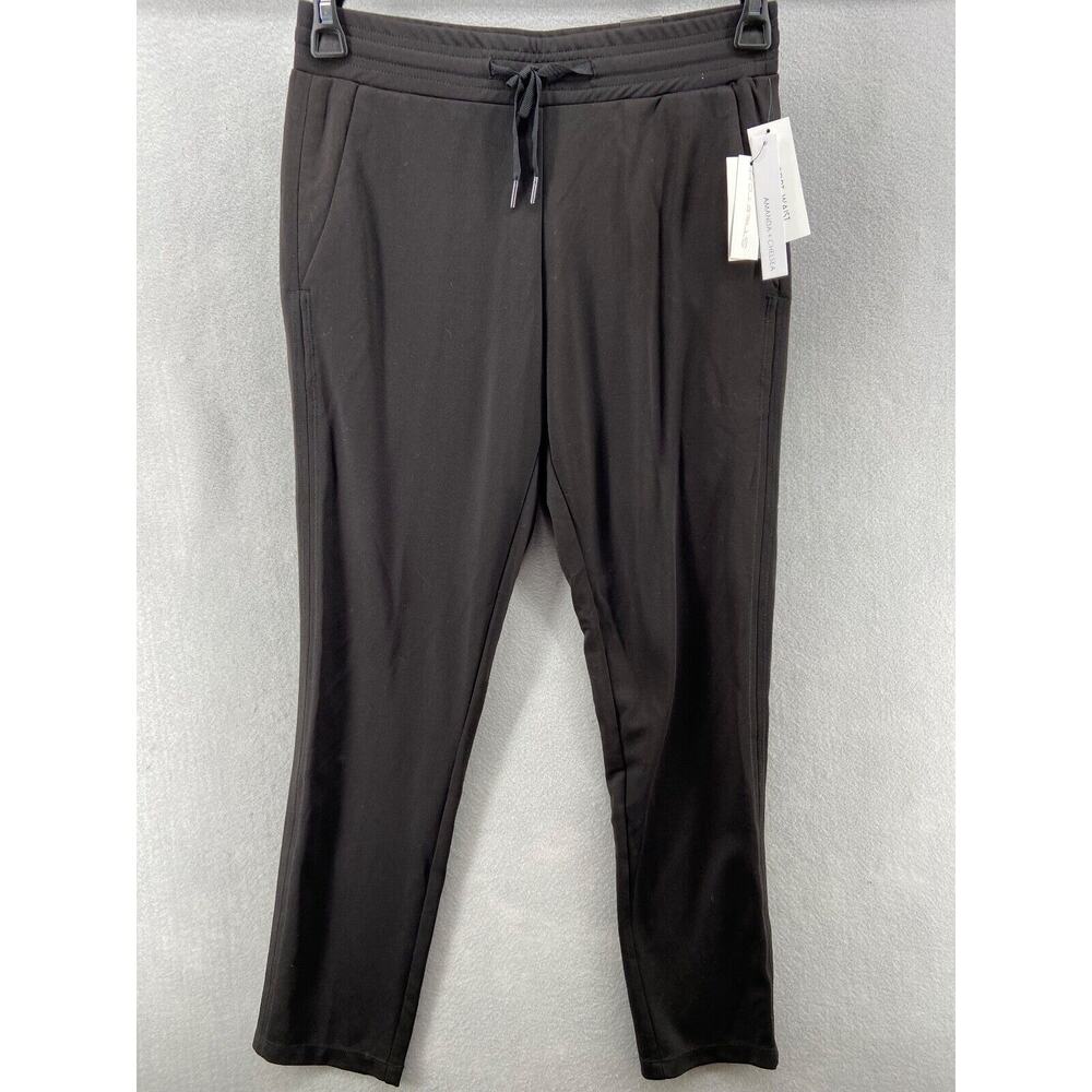 NWT Amanda + Chelsea Pants Womens‎ Sz 2 Narrow Leg Draw String Dress Career $110